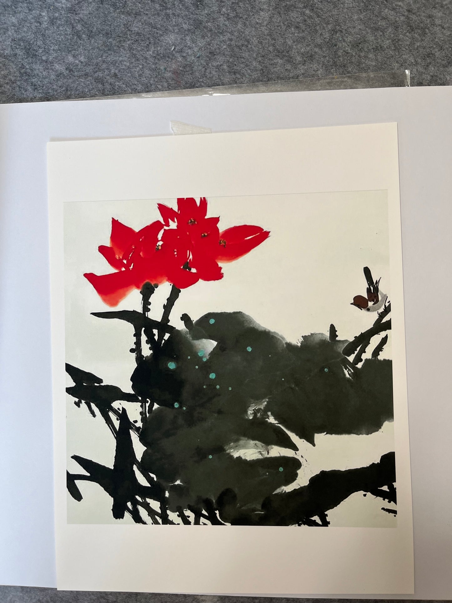 Fine Art print "Red Lotus".