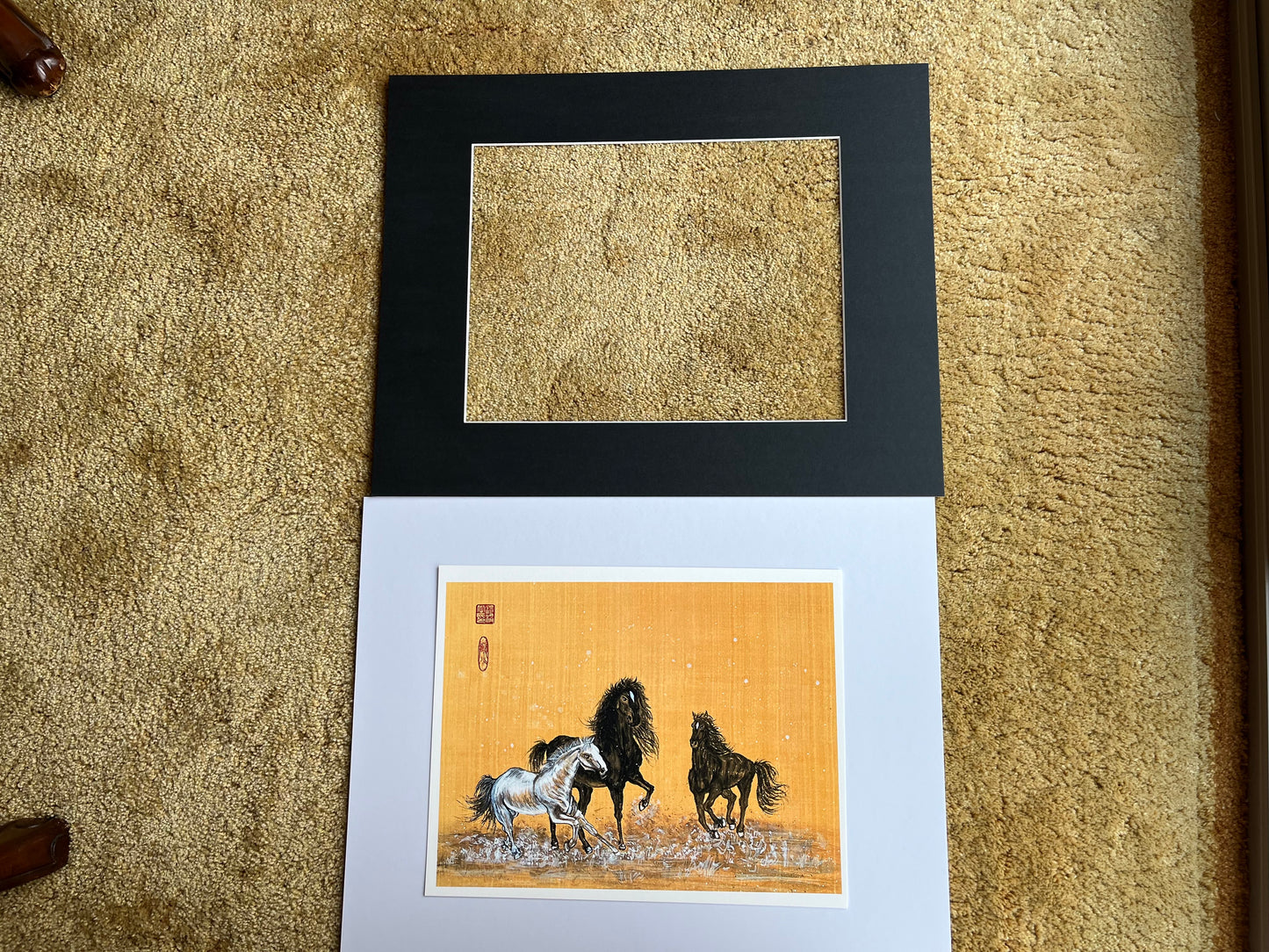 Fine Art print "wide horse"