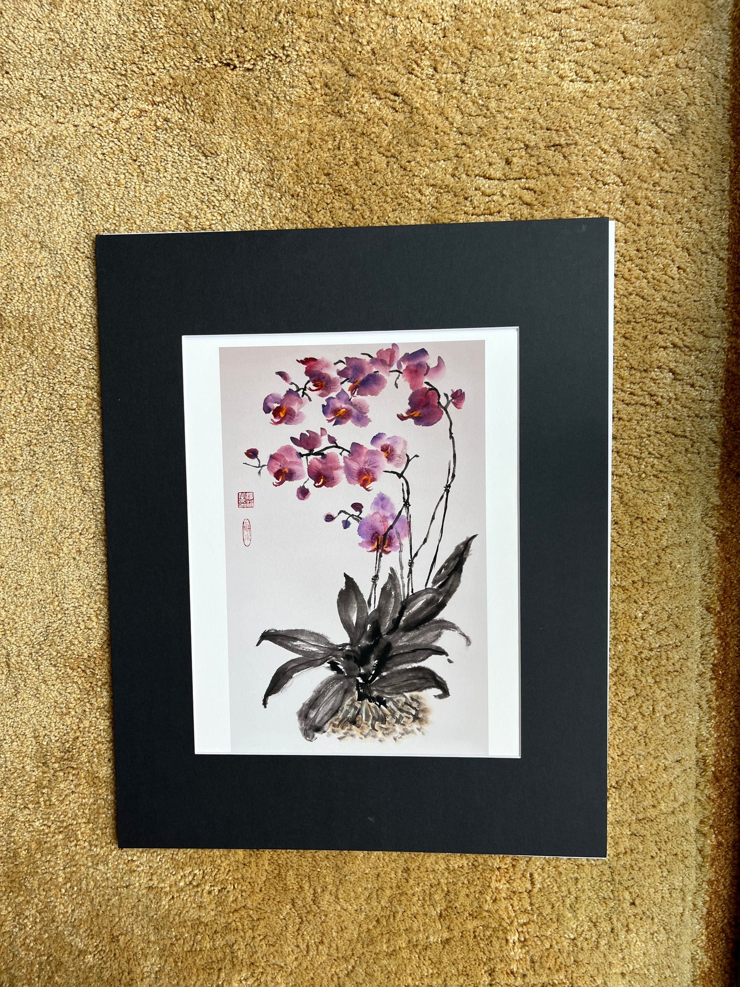 Fine Art print "purple Orchid"