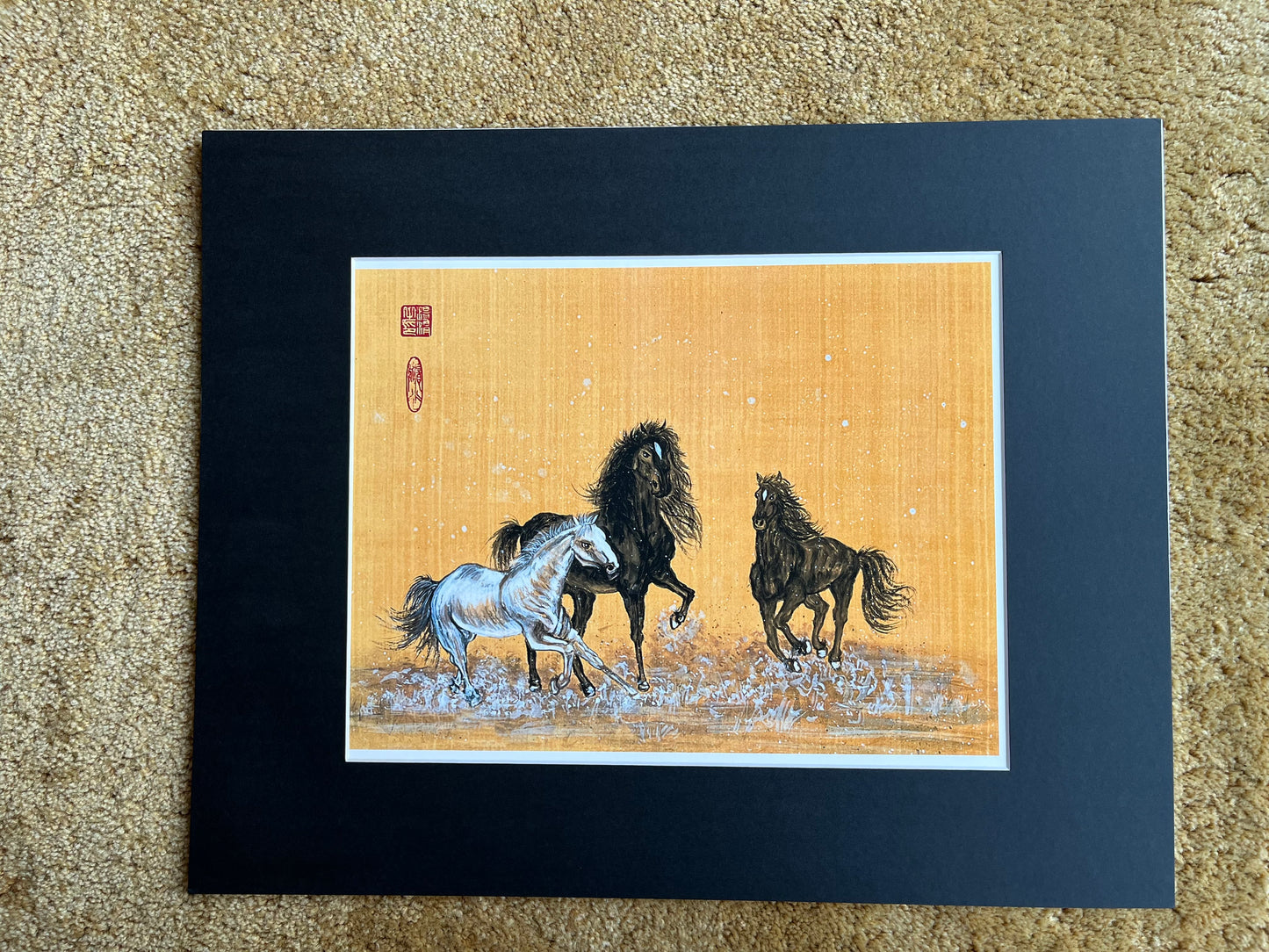 Fine Art print "wide horse"