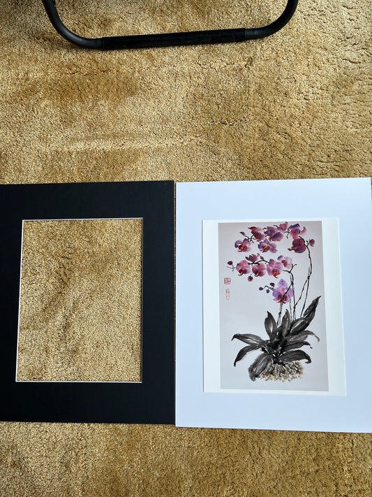 Fine Art print "purple Orchid"